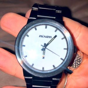 Ladies black Nixon watch